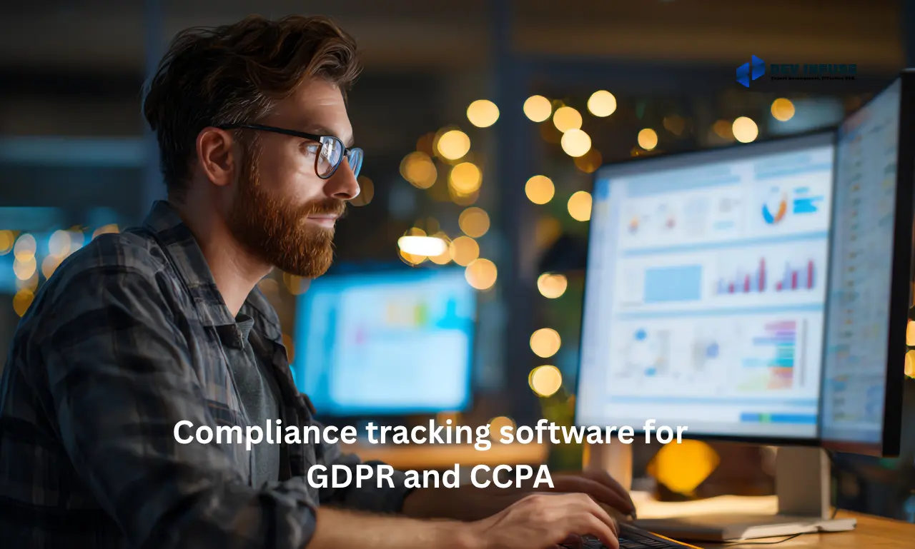 Compliance tracking software for GDPR and CCPA