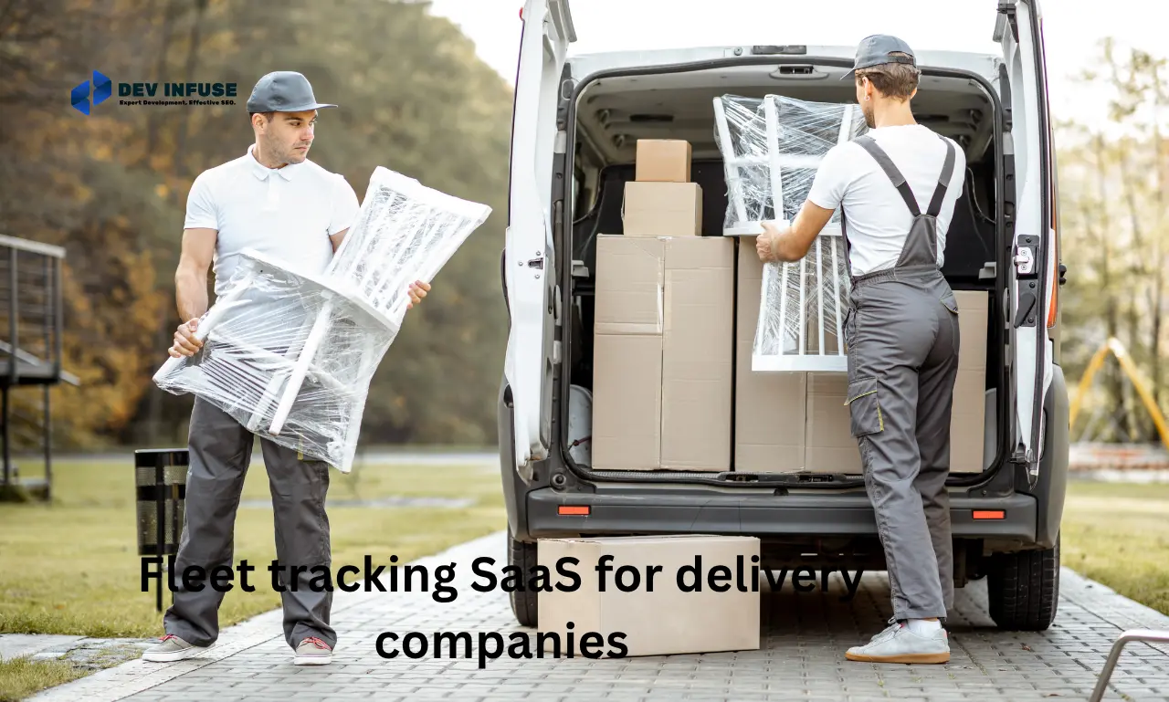 Fleet tracking SaaS for delivery companies