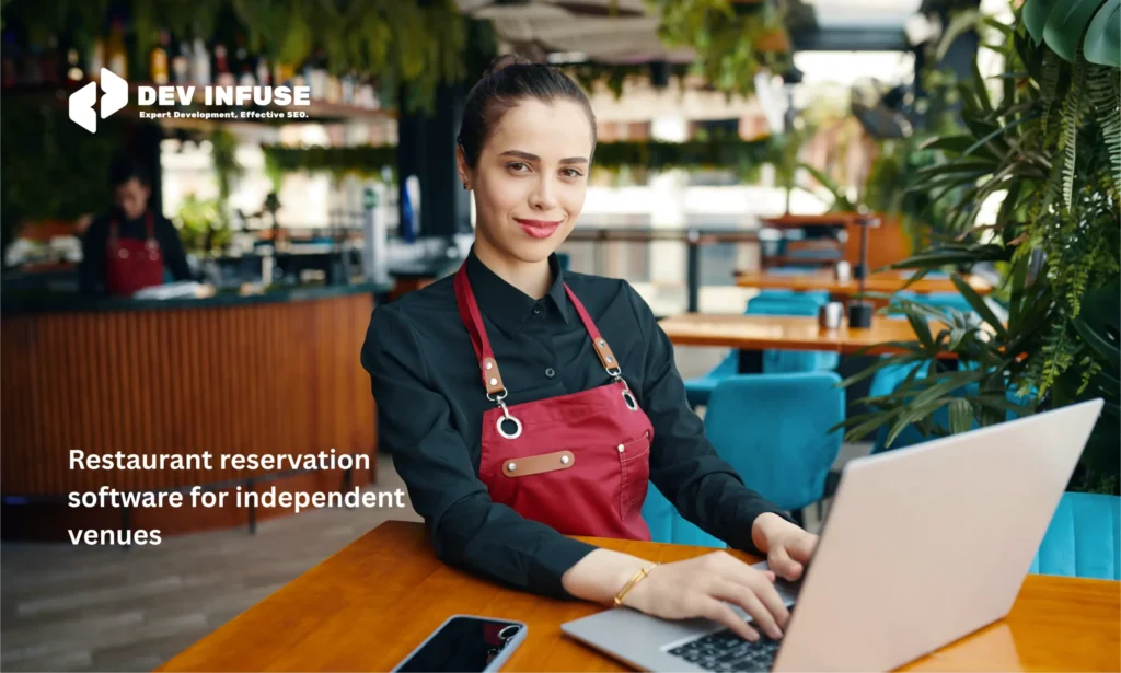 Restaurant reservation software for independent venues