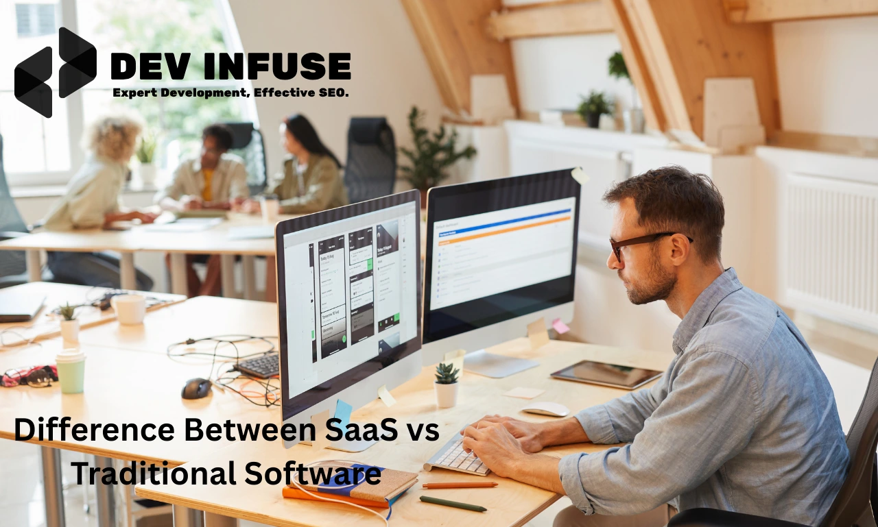 Difference Between SaaS vs Traditional Software