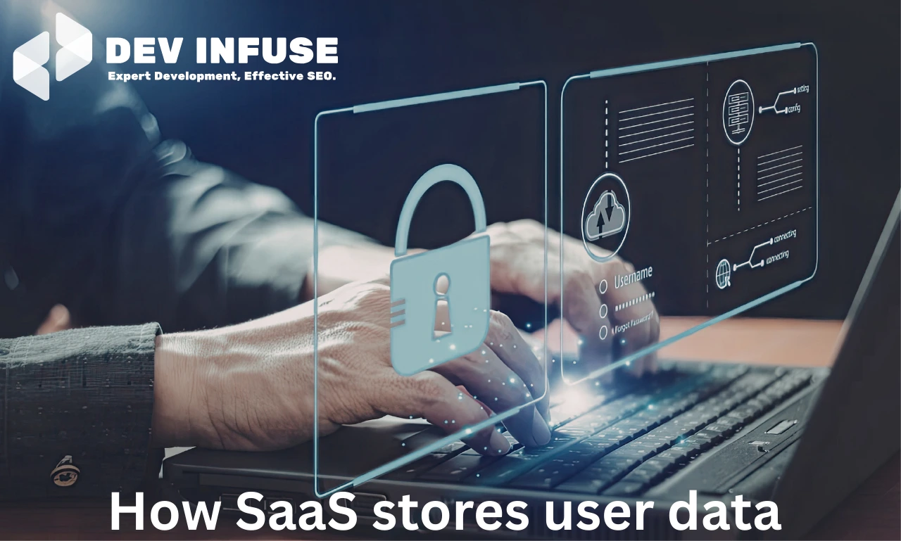 How SaaS stores user data