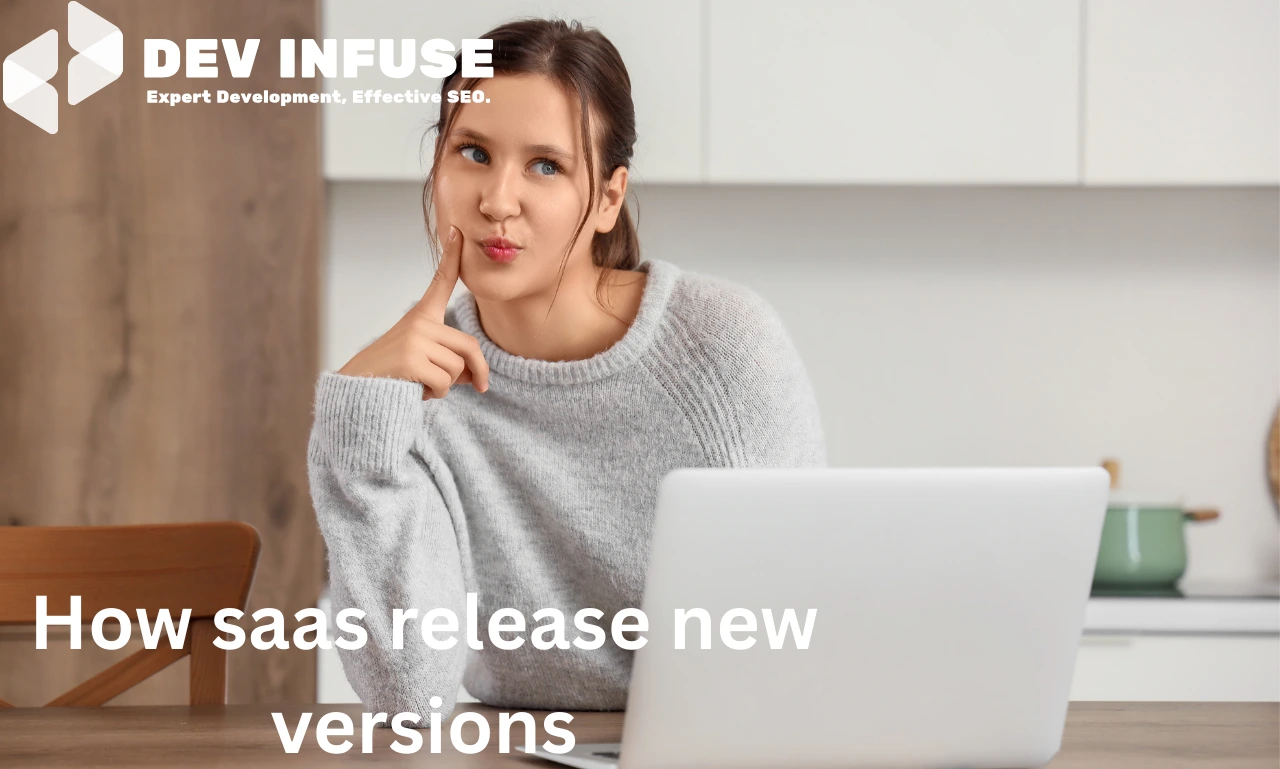 How saas release new versions